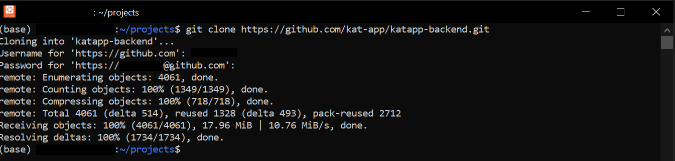 Clone Repository