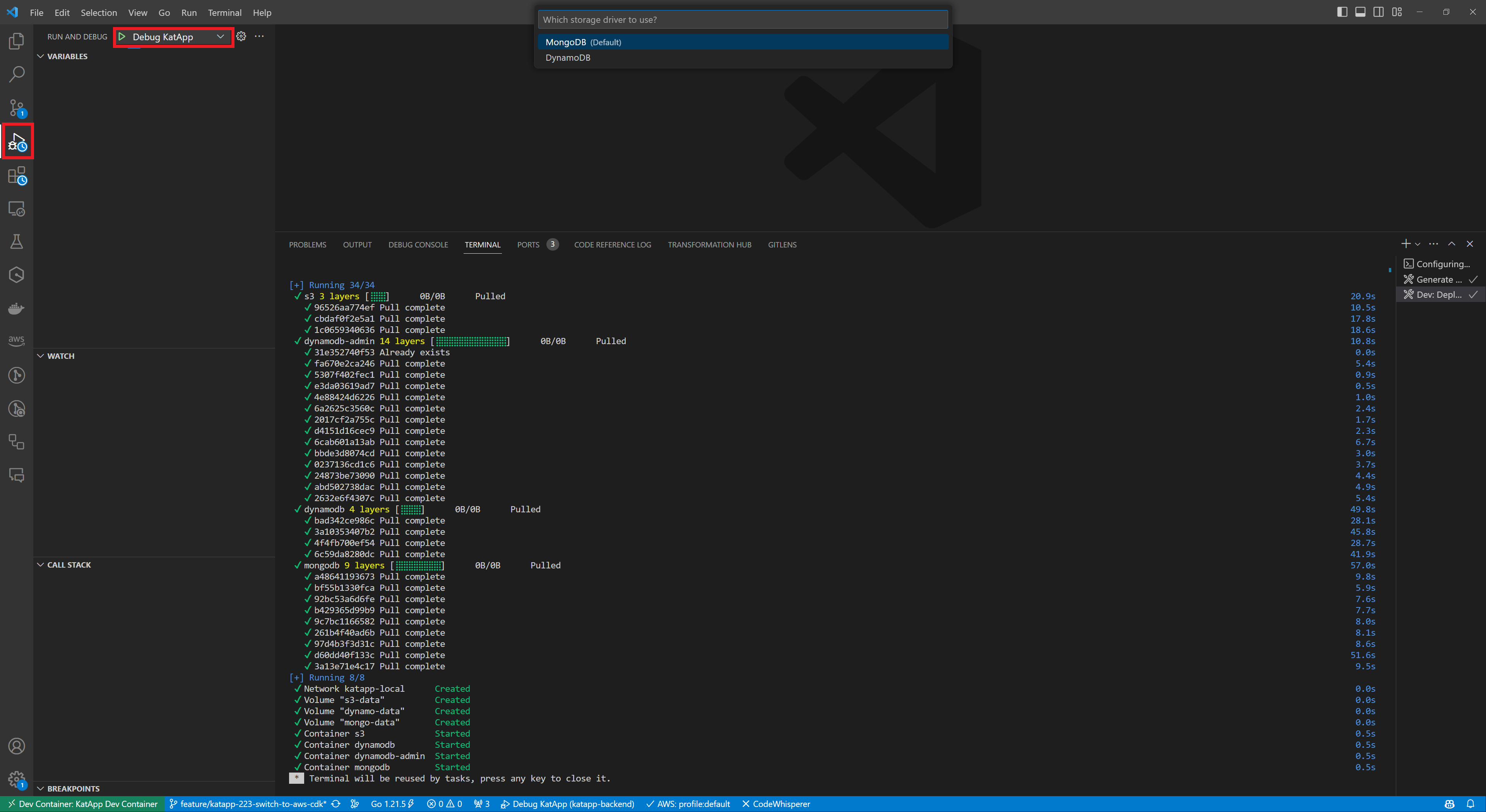 Debug KatApp