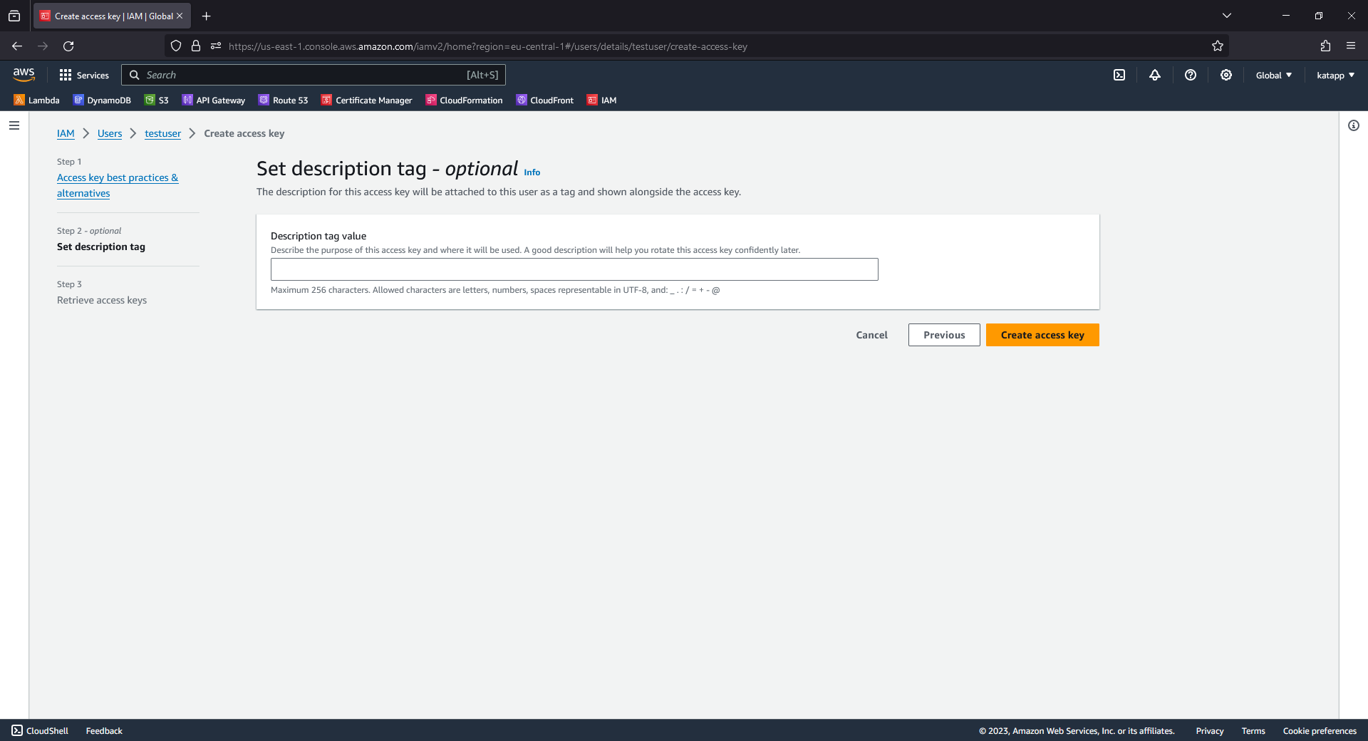 AWS IAM Create User - Permissions 1