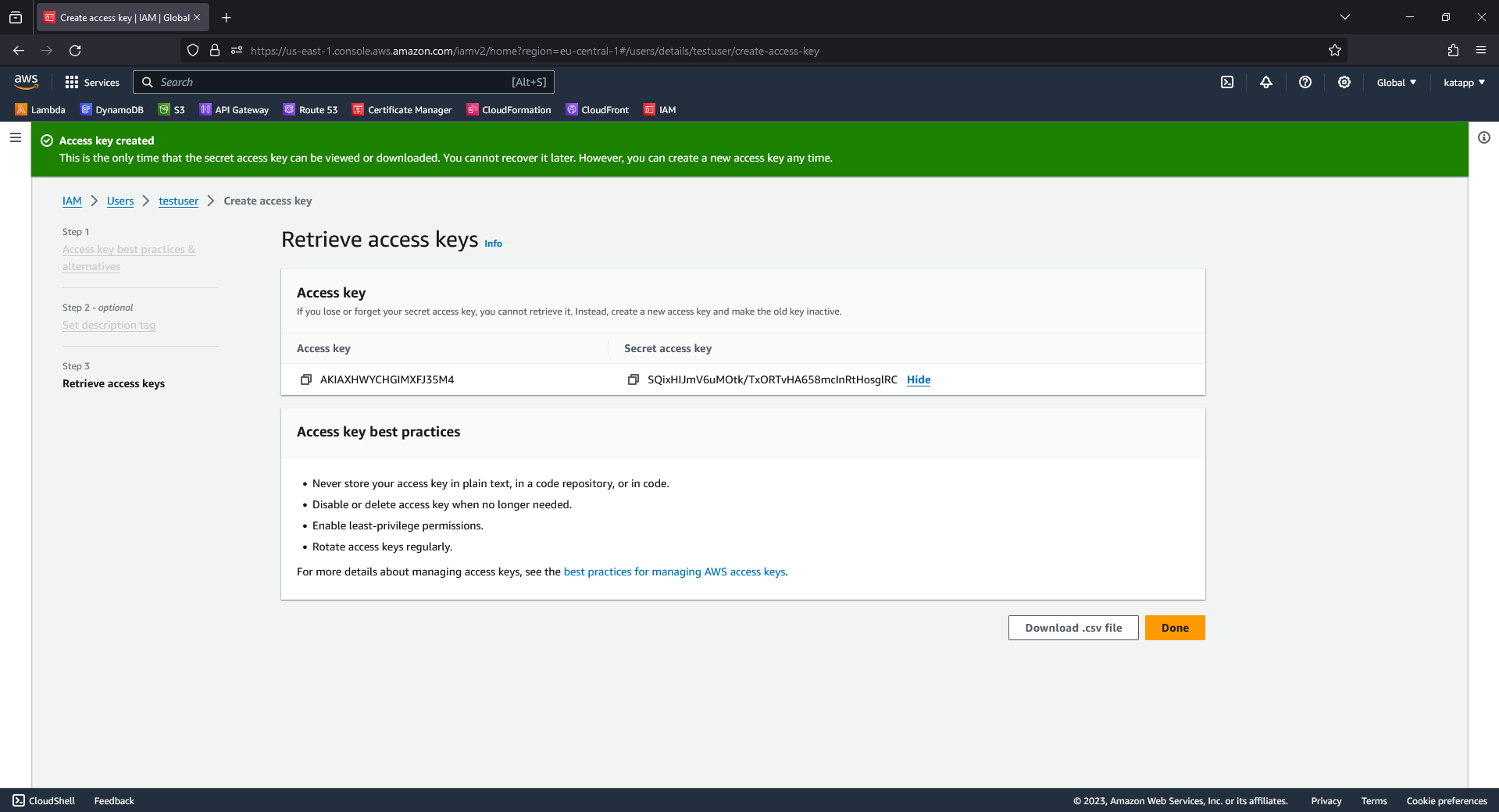 AWS IAM Create User - Permissions 1